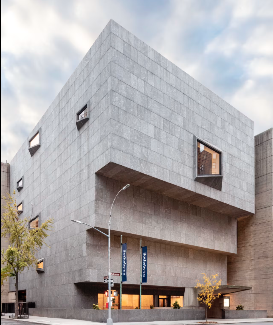 The new Sotheby's building on Madison Avenue